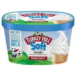Turkey Hill Soft Vanilla Ice Cream 46 Fz - 46 Fz