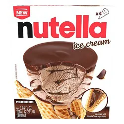 Ferrero Nutella Ice Cream Cone 4-3 Fz - 4-3.00 Fz