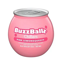 Buzzballz Chillers Pink Lemon Squeezy 187ml Wine - 187 Ml