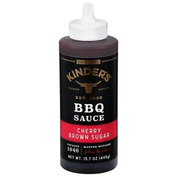Kinder's Cherry Brown Sugar Gold Label Bbq Sauce 15.7oz - 15.7 Oz