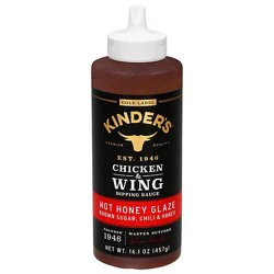 Kinder's Hot Honey Glaze Gold Label Chicken & Wing Dipping Sauce 16.1oz - 16.1 Oz