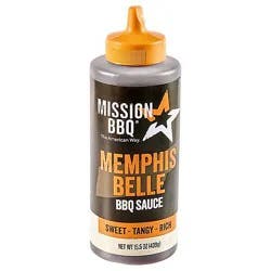 Mission Bbq Memphis Belle 15.5 Oz - 15.5 Oz