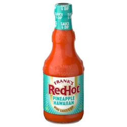 Frank's Redhot Pineapple Hawaiian Wings Sauce, 12.0 Fl Oz - 12 Fz
