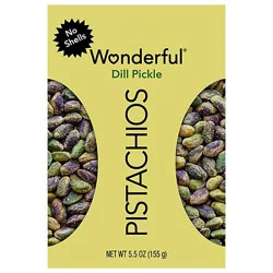 Wonderful No Shell Pistachios Dill Pickle - 5.5 Oz