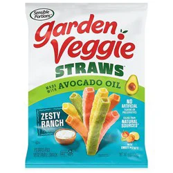 Sensible Portions Straw Veg Avo Zsty Ranch - 6 Oz