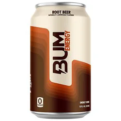 Bum Energy Root Beer Energy Drink -12-12 Fl. Oz.