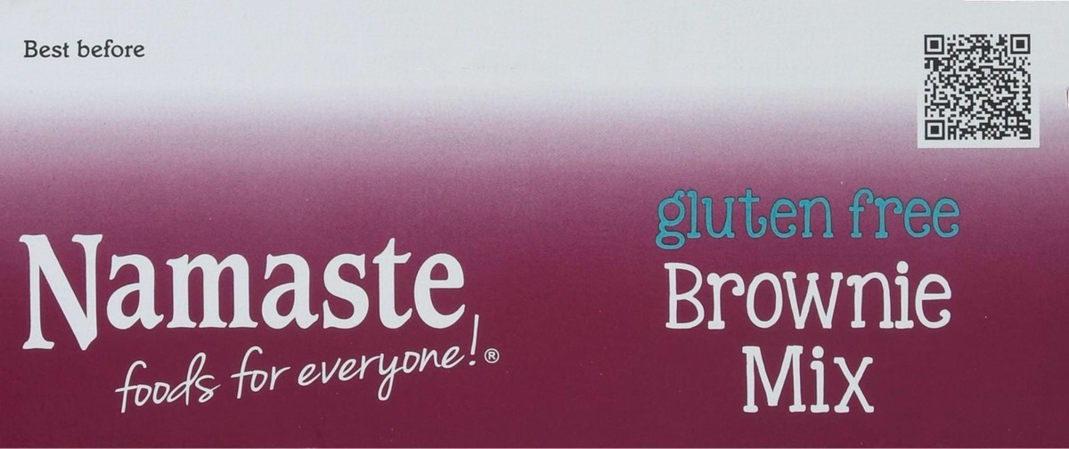 slide 9 of 9, Namaste Gluten Free Brownies, 30 oz
