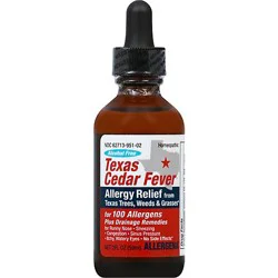 Allergena Tx Cedar Fever - 2 Oz