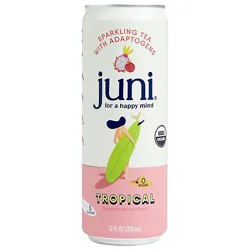 Juni Organic Tropical Sparkling Tea - 12 Oz