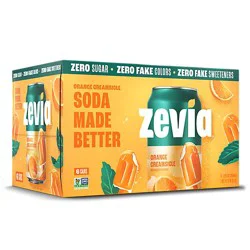 Zevia Orange Creamsicle 6-12fz - 6-12 Fz