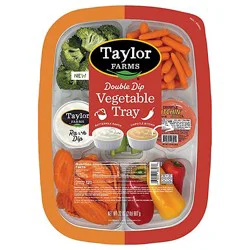 Taylor Farms Dual Dip Bitchin Sauce Vegetable Tray 32oz - 32 Oz