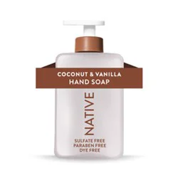 Native Hand Soap Coconut Vanilla 13 Fl Oz - 13 Fz