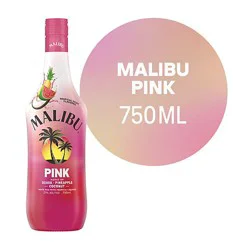 Malibu Pink White Rum 750ml - 750 Ml