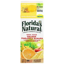 Florida's Natural Orange Pineapple Banana Juice 52fz - 52 Fz
