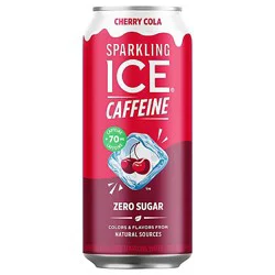 Sparkling Ice Caffeine Cherry Cola 16fz - 16 Fz