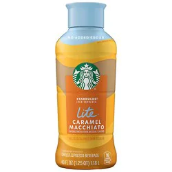 Starbucks Iec Lite Caramel Macchiato 40 Fz - 40 Fz