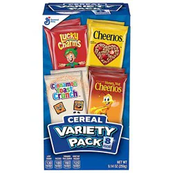 General Mills Cereal Pouch 8 Count - 9.14 Oz