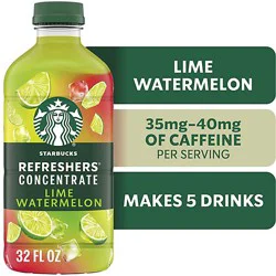 Starbucks Refresher Lime Watermelon 32fz - 32 Fz