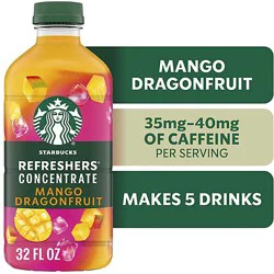 Starbucks Refresher Mango Dragonfruit 32fz - 32 Fz