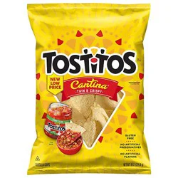 Tostitos Cantina Tortilla Chips Thin & Crispy, 8 Oz - 8 Oz