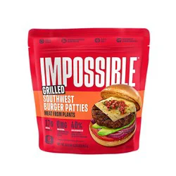 Impossible Foods Burger Patties Southwest 21.6oz - 21.6 Oz