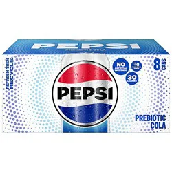 Pepsi Prebiotic Soda - 8 - 12 Fl. Oz.