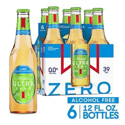 Micelob Ultra Lime Zero In Bottles - 6-12 Fz