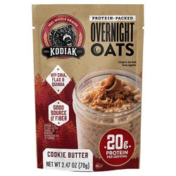 Kodiak Overnight Oats Cookie Butter - 2.47 Oz
