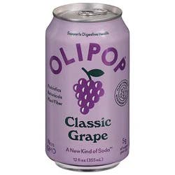 Olipop Prebiotic Grape 12fz - 12 Fz