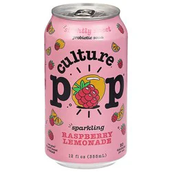 Culture Pop Raspberry Lemonade 12fz - 12 Fz