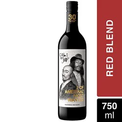 19 Crimes Amerikaz Most Wanted Red - 750 Ml