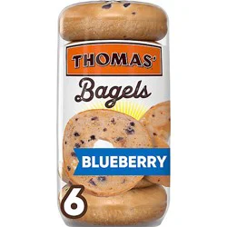 Thomas Blueberry Bagels 6 Count - 18 Oz