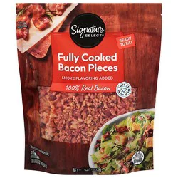 Signature Select Bacon Pieces 9 Oz - 9 Oz