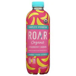 Roar Oraganic Strawberry Banana Each - 18 Fz