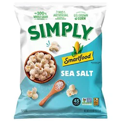 Smartfood Popcorn Sea Salt 4.5 Oz - 4.5 Oz
