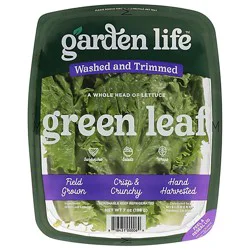 Garden Life Lettuce Green Leaf Singles - 7 Oz