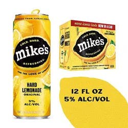 Mikes Hard Lemonade 6-12 Fl Oz In Cans - 6-12 Fz
