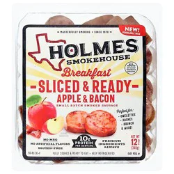 Apple & Bacon Sausage Breakfast Slices - 8 Oz