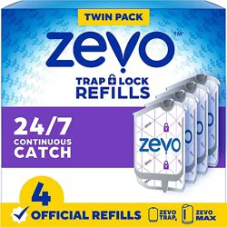 Zevo 4ct Refill Kit - Ea