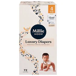 Milli Moon Diapers Sz 4 - 72 Ct