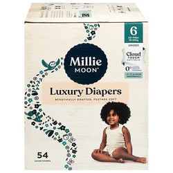 Millie Moon Luxury Diapers, Size 6, 54 Count - 54 Ct