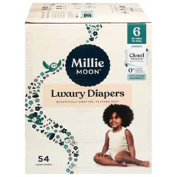 Millie Moon Luxury Diapers, Size 6, 54 Count - 54 Ct