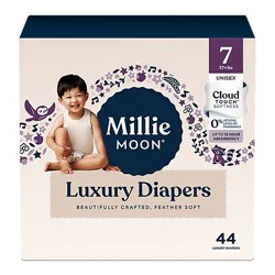 Millie Moon Luxury Diapers, Size 7, 44 Count - 44 Ct
