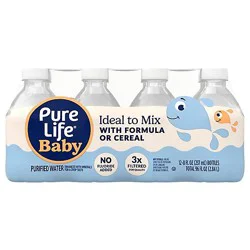 Pure Life Baby Water 12-8 Oz. - 8 Fz