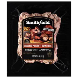 Smithfield Diced Smoked Pork Burnt Ends 16oz - 16 Oz