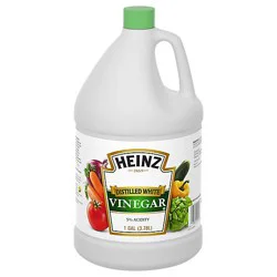 Heinz Distilled White Vinegar 5% Acidity, 1 Gal Jug - 1 Ga