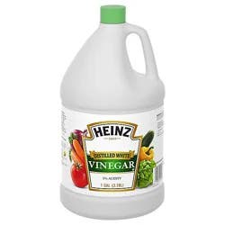 Heinz Distilled White Vinegar 5% Acidity, 1 Gal Jug - 1 Ga
