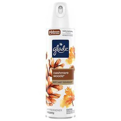 Glade Air Freshener Soft Mist Aerosol, Cashmere Woods - 7.3 Oz. - 7.3 Oz