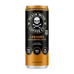 Death Wish Coffee Latte Caramel - 11 Fz