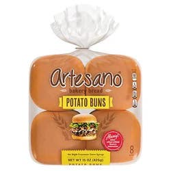 Artesano Potato Buns - 16 Oz